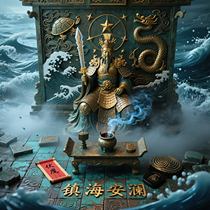 北帝灵签神像